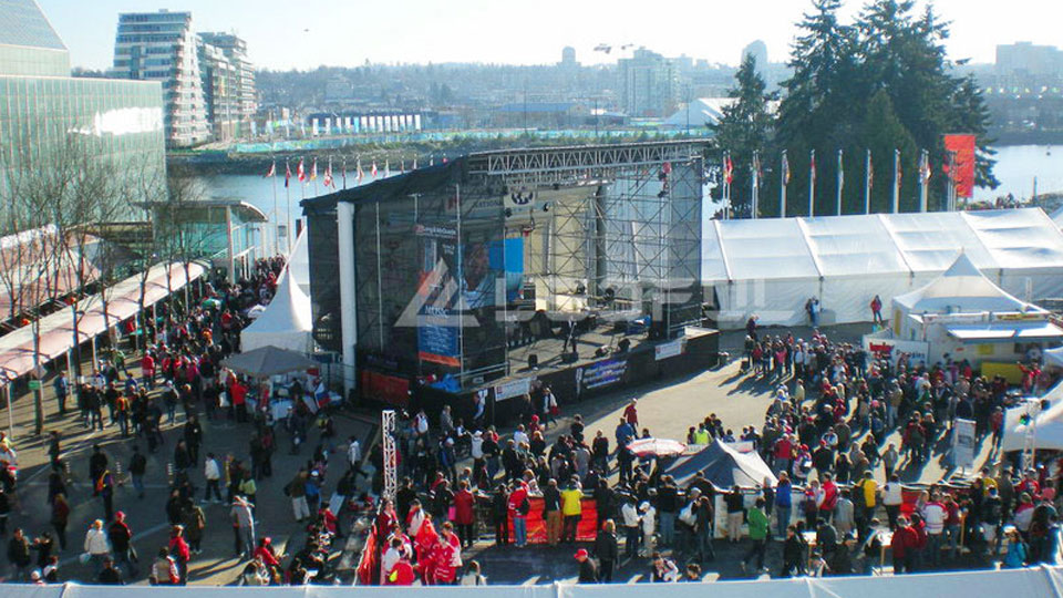Canada Winter Olympic Outdoor Event LED Screen