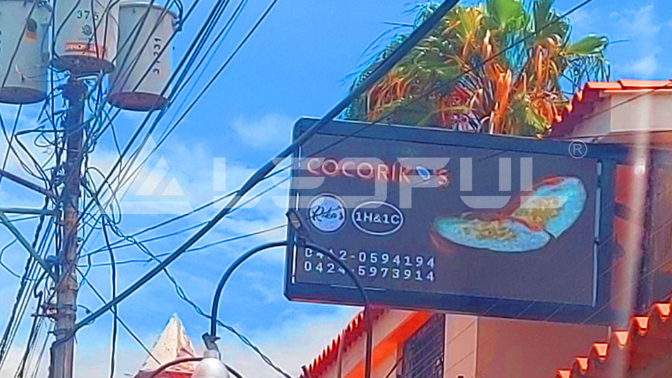 Venezuela Outdoor LED Street Advertising Display