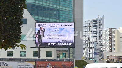 Mexico Outdoor Advertising LED Sign