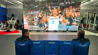 LED Display Perfect for Holding Sports Events!