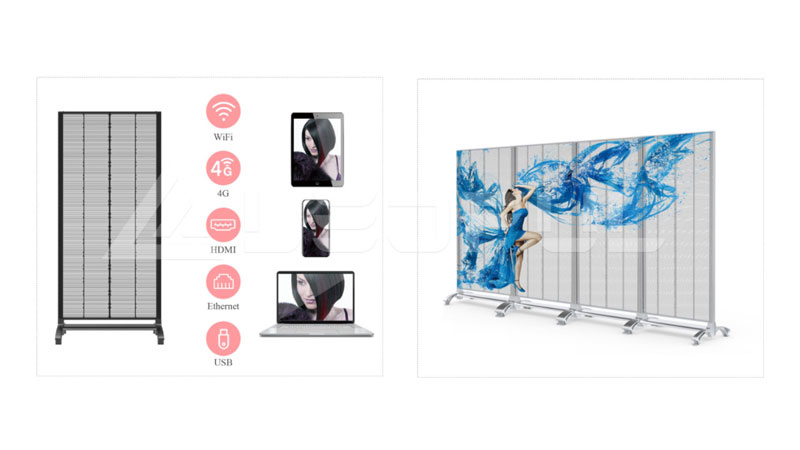 Four Application Scenarios of LED Transparent Display Screen