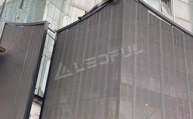 Is the Transparent LED Screen Wall Really Transparent?