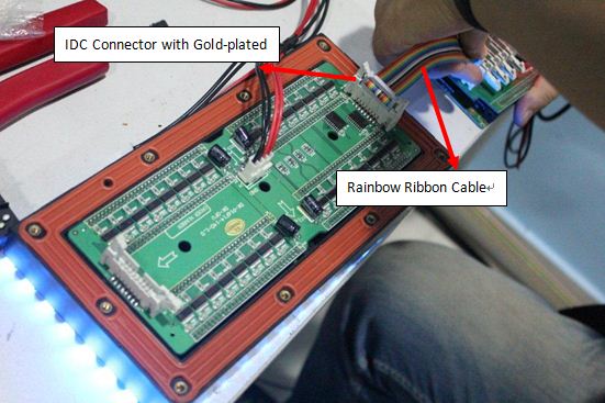 which part of the led module tile fails - driving IC or LED or PCB 3