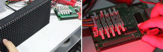 which part of the led module tile fails - driving IC or LED or PCB 4