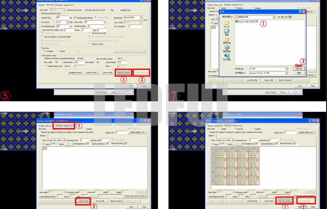 LED Studio Serial Number and Password