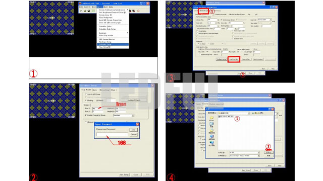 LED Studio Serial Number And Password -- How To Load RCG File And CON File