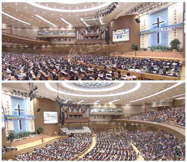 Korea indoor Church screen with IF2.5 Series