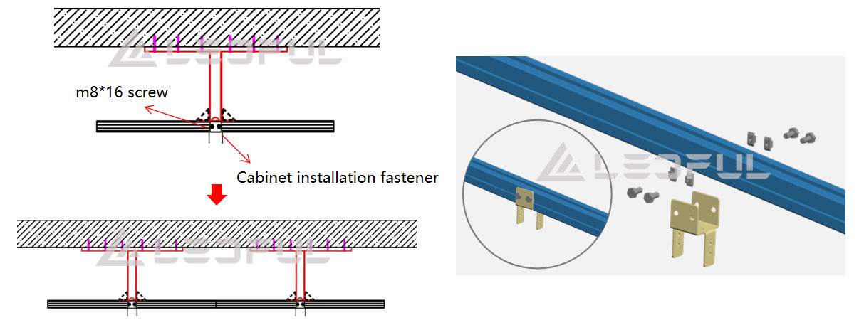 04 Fix cabinet installation fastener