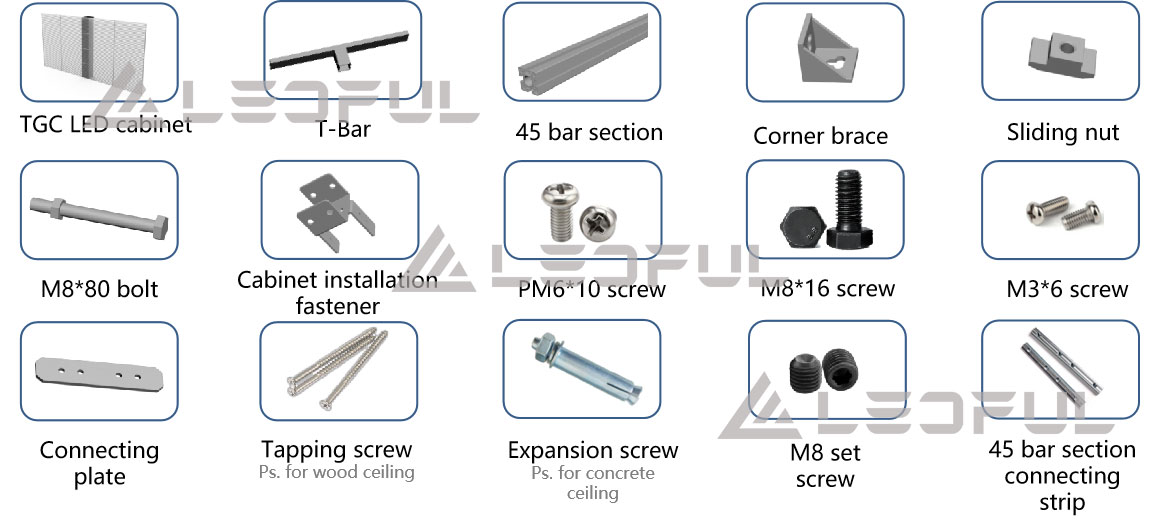 LEDFUL TGC Series ACCESSORIES