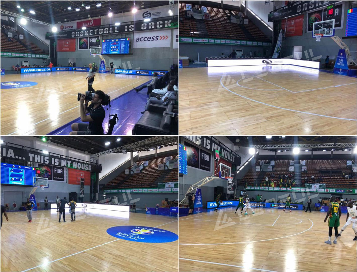 Nigeria National Basketball Arena IPM6 with total 120 square meters