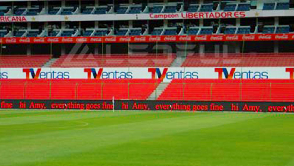 Ecuador Football Stadium LED Perimeter Display