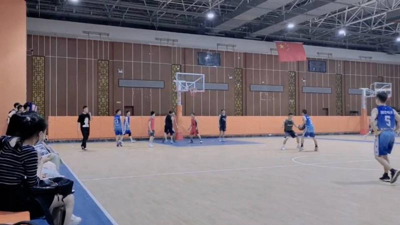 Basketball Match Between LEDFUL Production Team and Sales & Engineer & Marketing Union Team