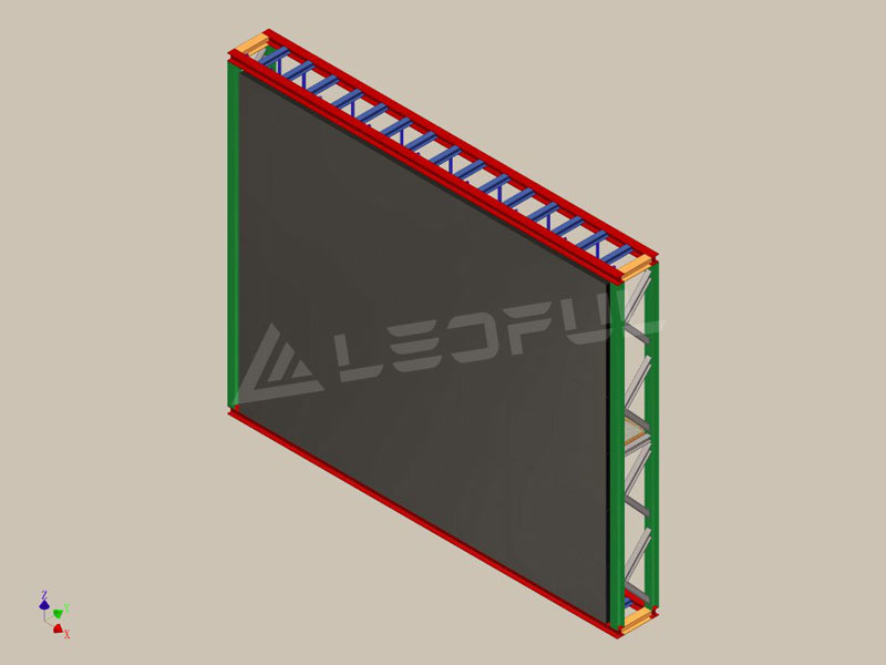 LED display structure