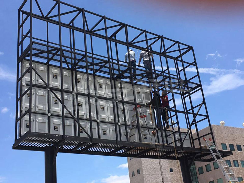 Outdoor LED Screen Installation