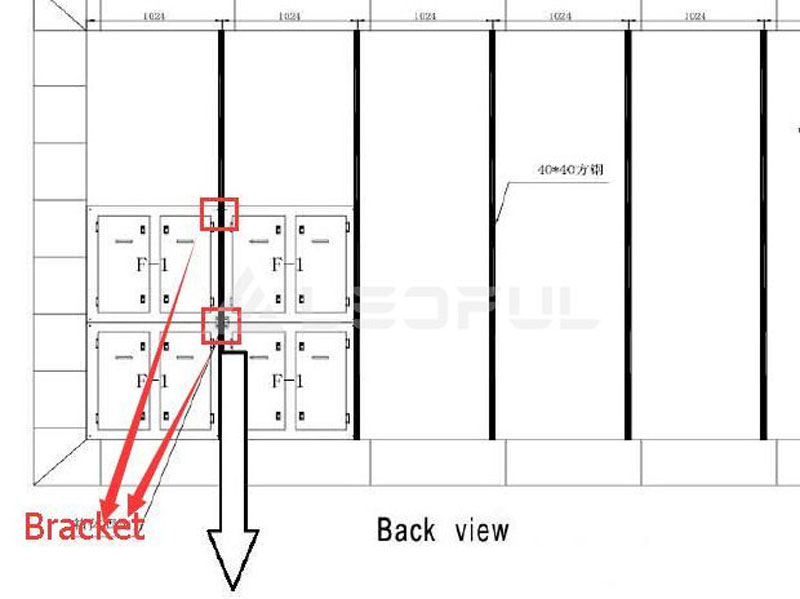 LED Display Structure
