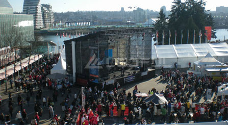 Canada Winter Olympic Outdoor Event LED Screen