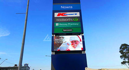 Australia Outdoor Pole LED Advertising Display