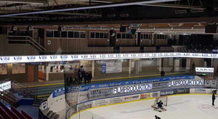 Hockey Rink Advertising Display