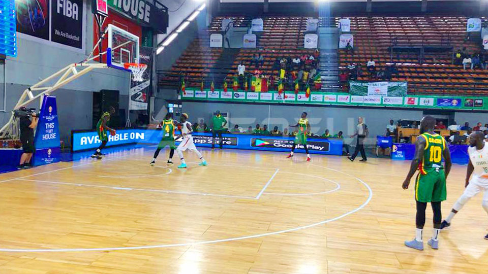 NIGERIA LAGOS National Stadium Basketball LED Perimeter Display