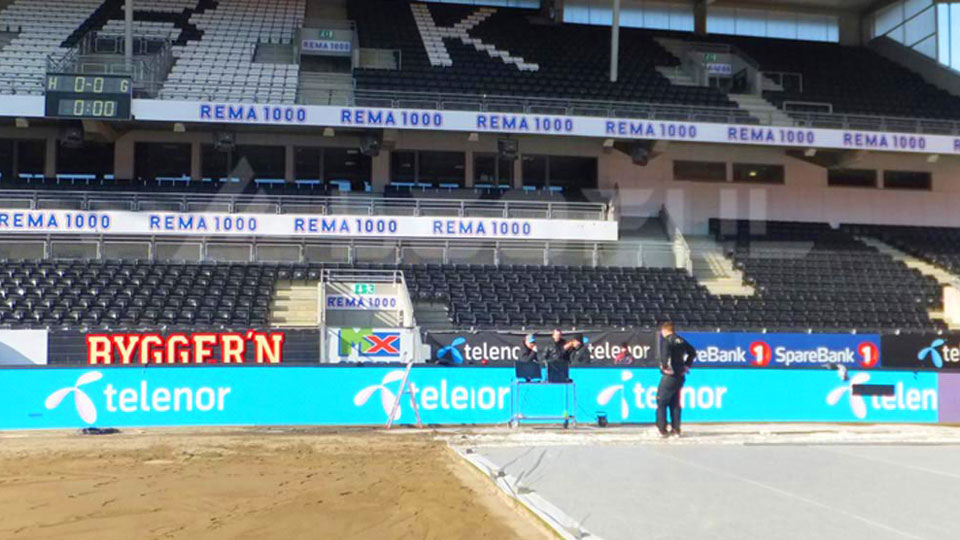 Norway Football Stadium LED Perimeter Display