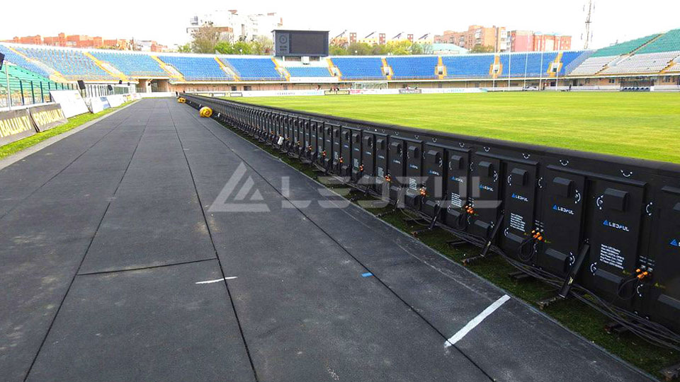 Ukraine Football Stadium LED Perimeter Display