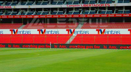 Ecuador Football Stadium LED Perimeter Display