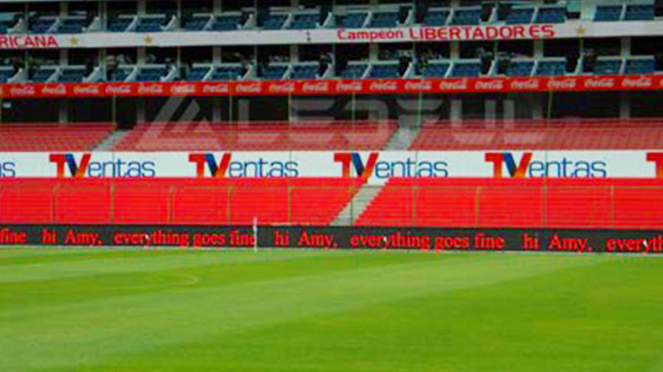 Ecuador Football Stadium LED Perimeter Display