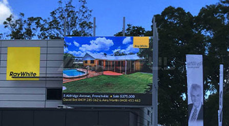 Australia Outdoor Rear Service Advertising Display