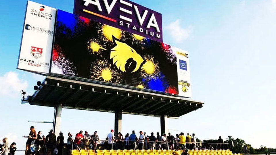 Outdoor LED display for Stadium in USA