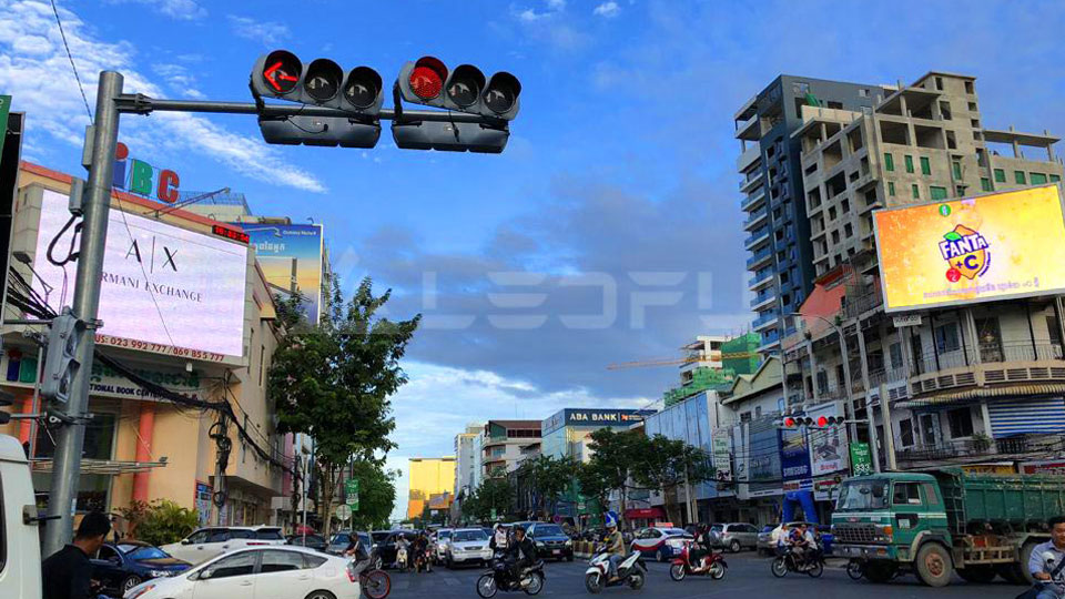 Cambodia Outdoor Videowall Advertising Display