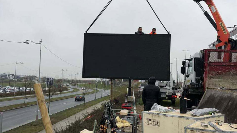 France Outdoor Street Advertising Display