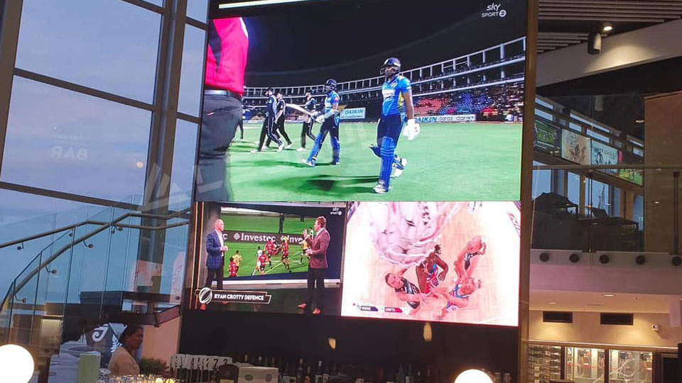 HD Fine Pitch Advertising LED Display Installed in Auckland Airport