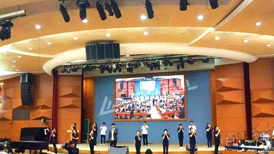 Indoor Fine Pitch LED Display installed in Korea Church