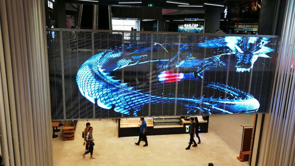 brud side lokal Indoor Transparent LED Screen for Shipping Mall - 2008-2021 LEDFUL