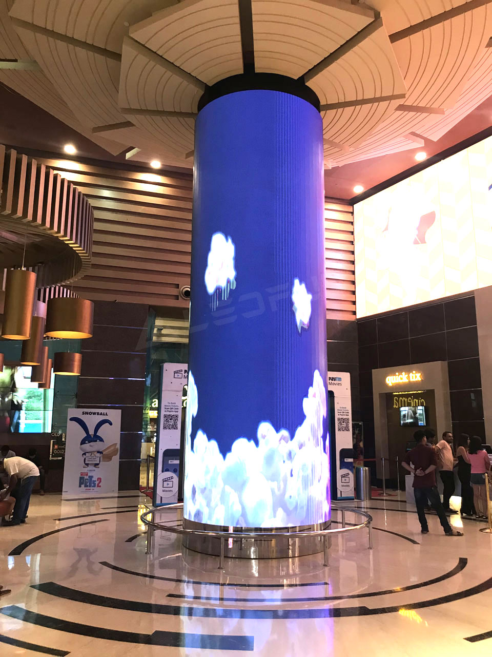 LEDFUL FLEX Series LED Make the Excellent Pillar LED Display