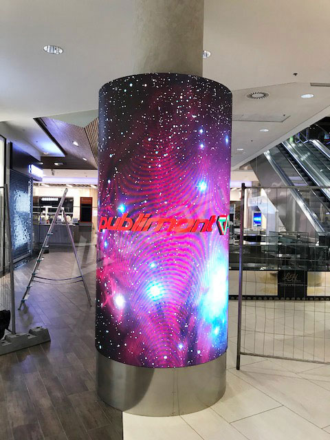 LEDFUL Flex Series makes the whole mall gorgeous