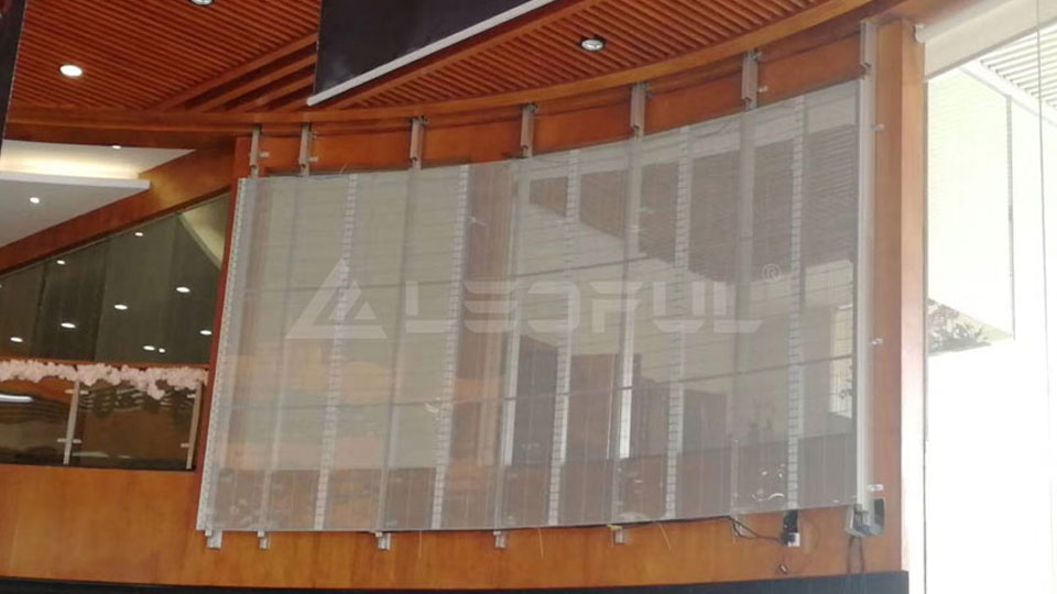 LEDFUL TGC Transparent LED Screen for Car Dealer