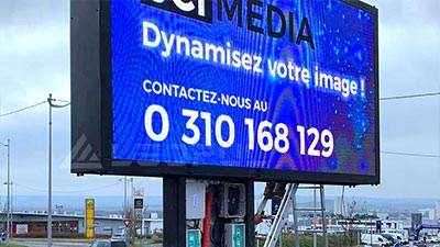 France Outdoor Street Double Sided Advertising Display