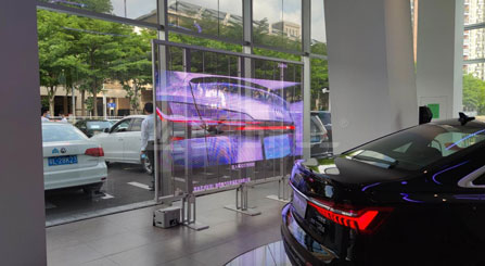 The Advantages of the LED Transparent Display and the Market Demand