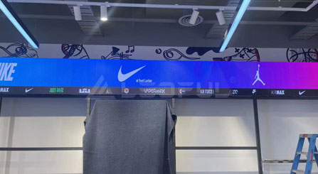 LEDFUL makes 60pcs LED displays for NIKE stores in New Zealand