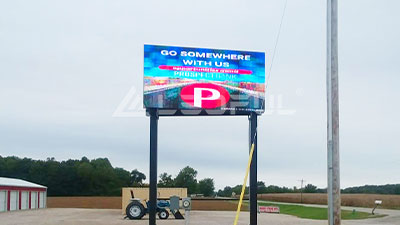 American Outdoor Advertising LED Sign