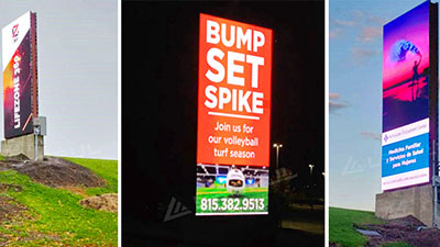 Outdoor Front service LED sign for advertising