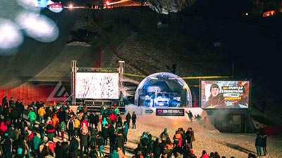 Czech 500x1000 Outdoor Rental LED Display