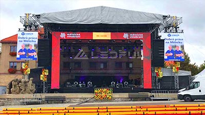 Czech Outdoor Rental LED Display