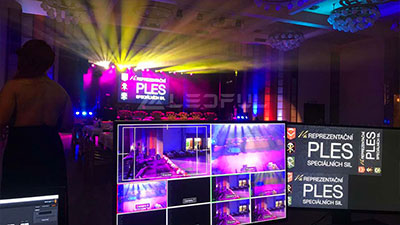 Czech Indoor Stage Event LED Display