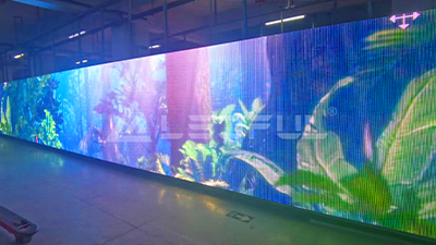 LEDFUL Indoor Four-sided Project and Outdoor Wall Mounted Project in the Philippines