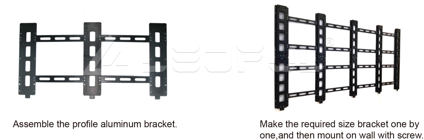 Easy Installation with LEDFUL Customized Bracket