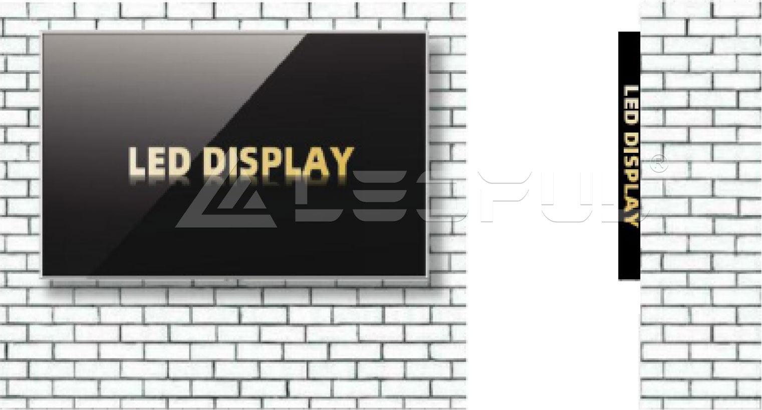 Lighter and Thinner Screen for Wall Mounted
