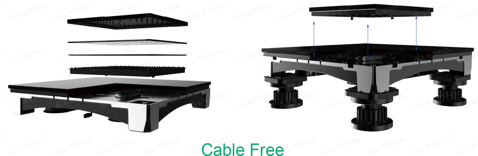 Integrated Design Cable Free