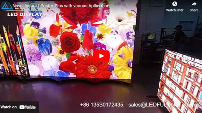 Novel Indoor LPoster Plus with various Apllication